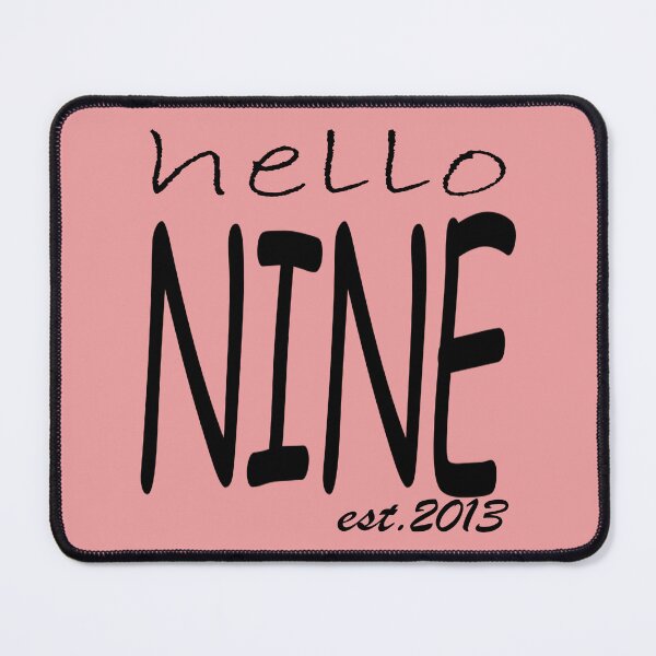 Item preview, Hello Nine , 9th Birthday , Est 2013 designed and sold by boyastore.
