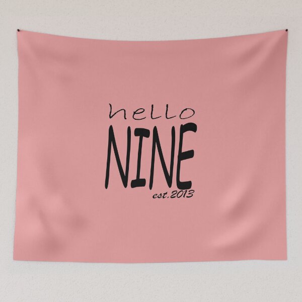 Item preview, Hello Nine , 9th Birthday , Est 2013  designed and sold by boyastore.