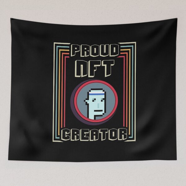Item preview, NFT T Shirt - Proud NFT Creater, NFT Artist designed and sold by nft-millionaire.