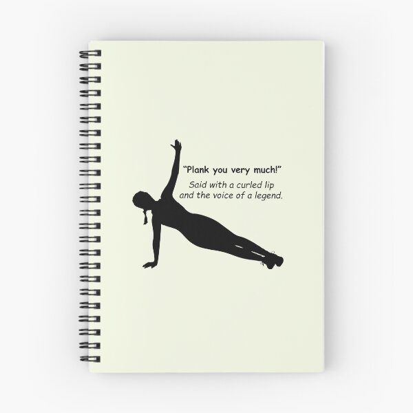 Item preview, Exercise plank: "Plank you very much!" designed and sold by SomeGuyLou.