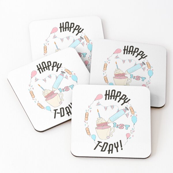Item preview, Happy 1:st T-Day - Trans Testosterone Celebration designed and sold by Koiboi11.
