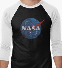 NASA Vintage Emblem Men's Baseball ¾ T-Shirt