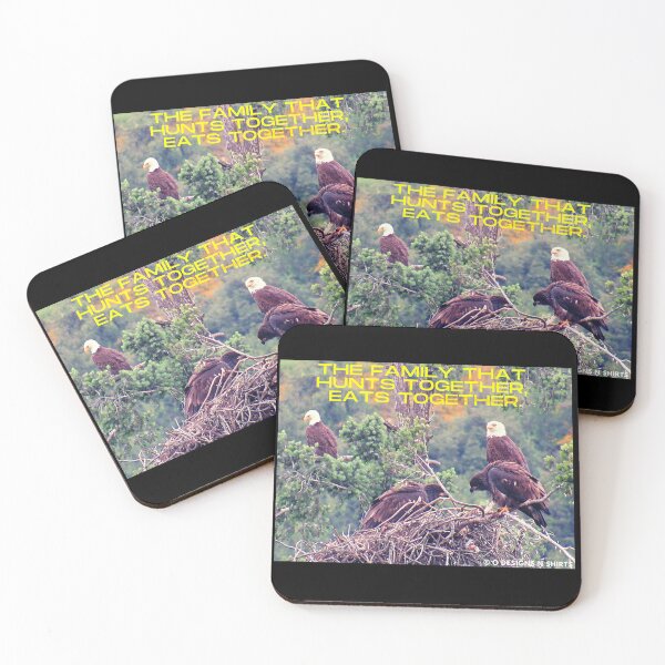 Item preview, The Family that Hunts Together, Eats Together designed and sold by ODesignsNShirts.