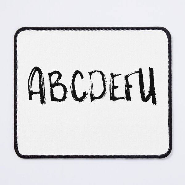 Item preview, AbcdeFU designed and sold by Discendo.