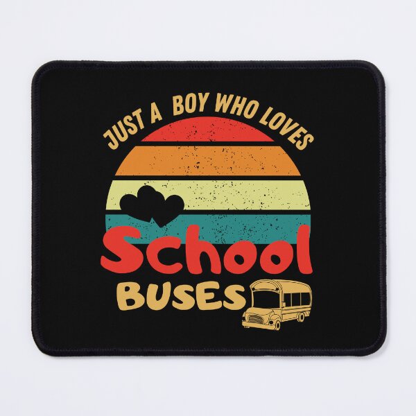 Item preview, Just a boy who loves school buses best gift for a friend , funny gift for a friend designed and sold by STELLA-BRILANTE.
