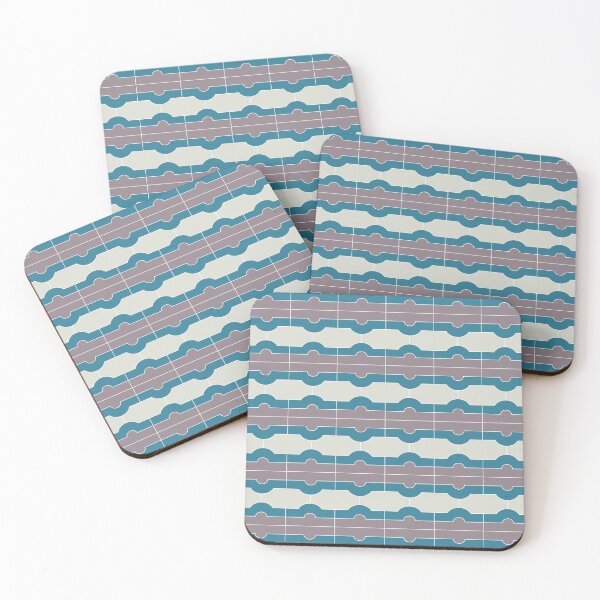 Item preview, Turkish Ornament Pattern in Teal Sage and Taupe designed and sold by Lubo Lubenov.