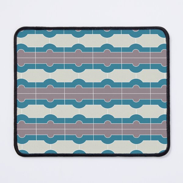 Item preview, Turkish Ornament Pattern in Teal Sage and Taupe designed and sold by Lubo Lubenov.