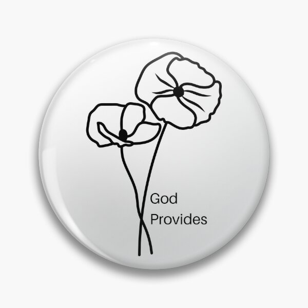 Item preview, God Provides designed and sold by ClairsCreations.