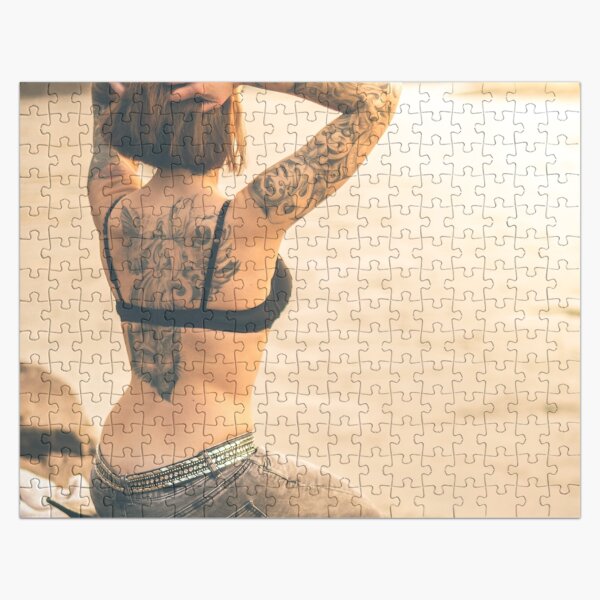Topless Girl - Sexy Girl Jigsaw Puzzle