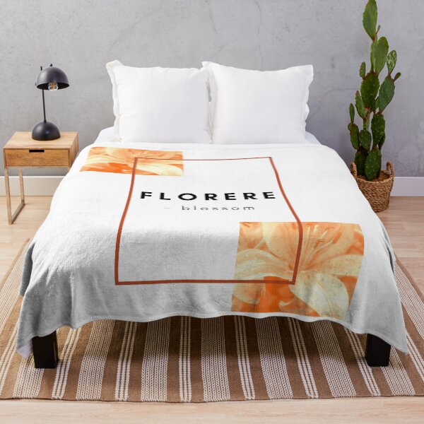 Item preview, Flowers - Orange lilies geometric design 1.0 designed and sold by Balibee93.