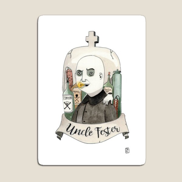 Fester Addams Magnet