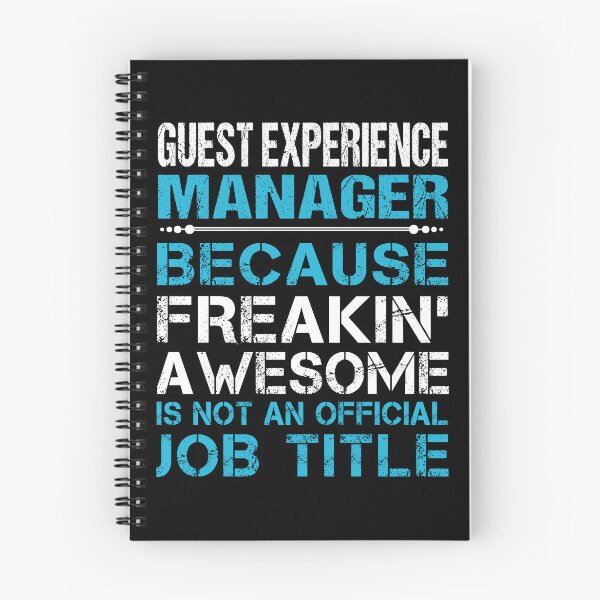 Item preview, Guest Experience Manager T Shirt - Freaking Awesome Job Gift Item Tee designed and sold by oetate4774.