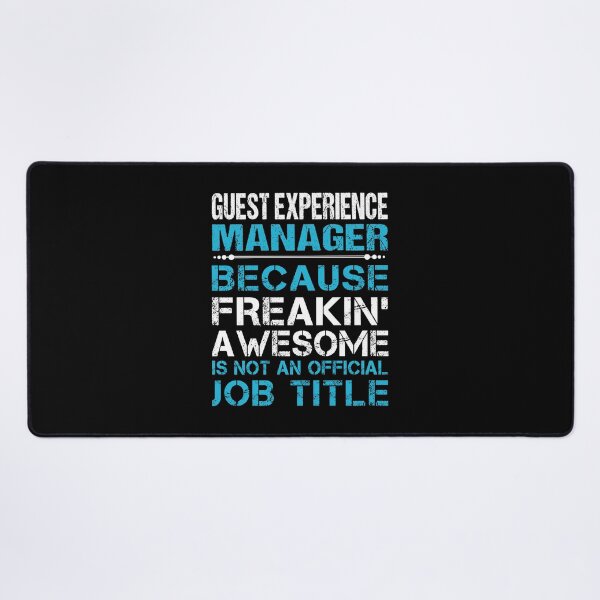 Item preview, Guest Experience Manager T Shirt - Freaking Awesome Job Gift Item Tee designed and sold by oetate4774.