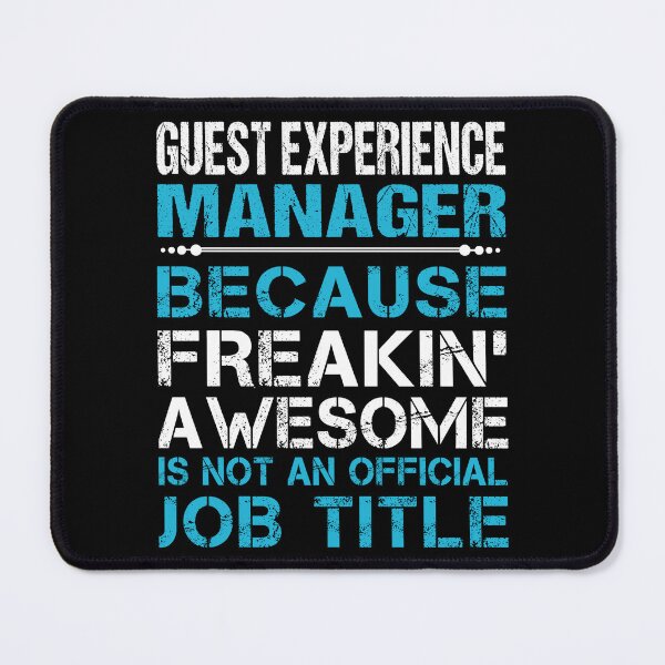 Item preview, Guest Experience Manager T Shirt - Freaking Awesome Job Gift Item Tee designed and sold by oetate4774.