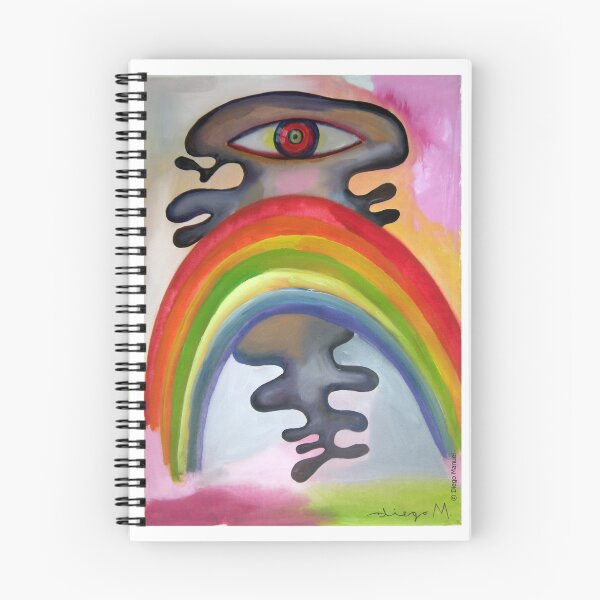 Item preview, Ojo y arco iris por Diego Manuel. designed and sold by Diego Manuel Rodriguez.