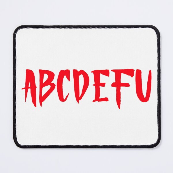 Item preview, AbcdeFU designed and sold by Discendo.