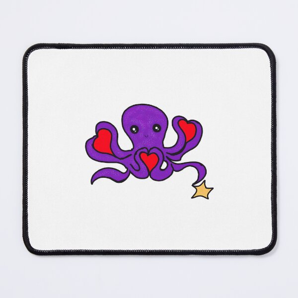 Item preview, Octopus Valentine- No Text designed and sold by EmberGlowPress.