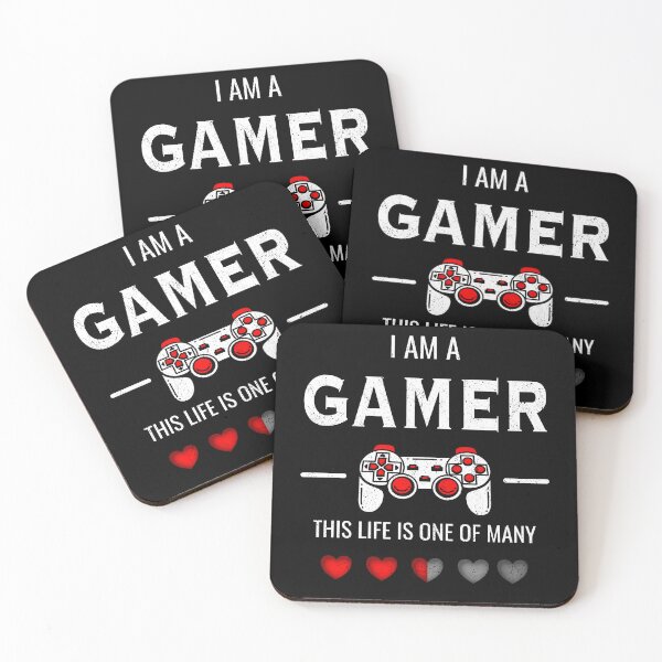 Item preview, I Am A Gamer | More Than One Life designed and sold by VictorL Designs.
