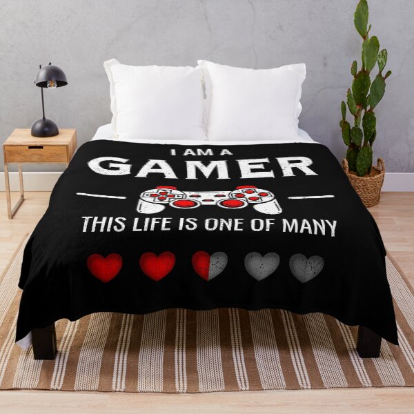 Item preview, I Am A Gamer | More Than One Life designed and sold by VictorL Designs.