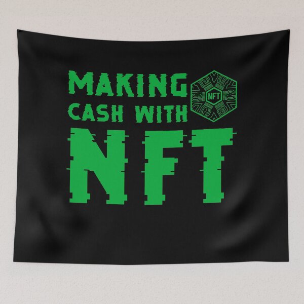Item preview, NFT T Shirt - Making Cash With NFT, NFT Investor  designed and sold by nft-millionaire.
