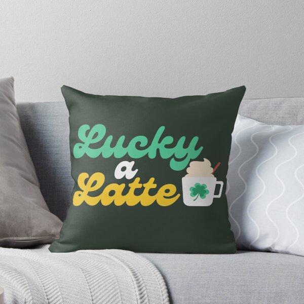 Item preview, St Patricks Day Lucky a Latte Coffee designed and sold by SunfullyYours.