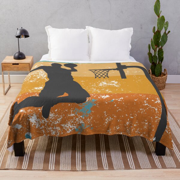 Item preview, Shoot Hoops Not People Retro Vintage Sun designed and sold by SidhuKeet1.