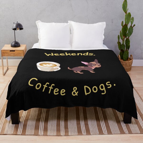 Item preview, Weekends, Coffee & Dogs  designed and sold by Mechanical-Artt.