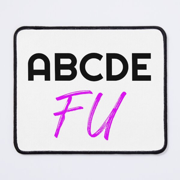Item preview, AbcdeFU designed and sold by Discendo.