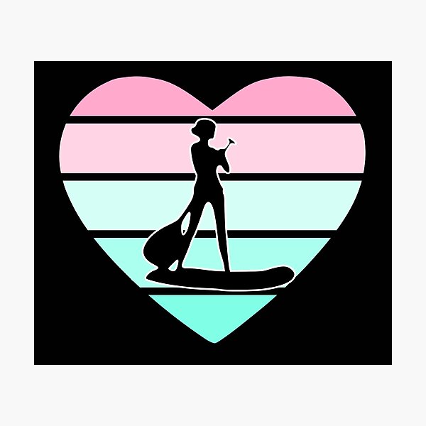 Artikelvorschau, Kopie von Retro Surfer mit Surfboard Beach und Waves Design entworfen und verkauft von UpwardSpin.