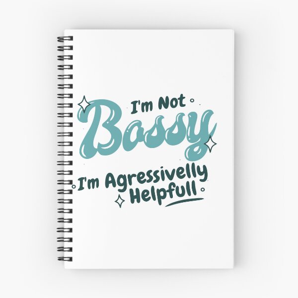 Item preview,  i am not bossy i am aggressively helpful funny - Colored Collection Modern  designed and sold by ninsato.