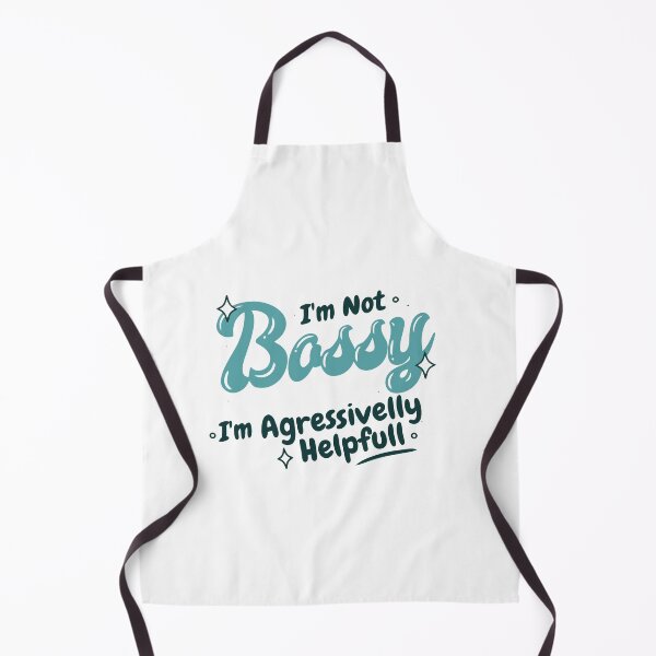 Item preview,  i am not bossy i am aggressively helpful funny - Colored Collection Modern  designed and sold by ninsato.