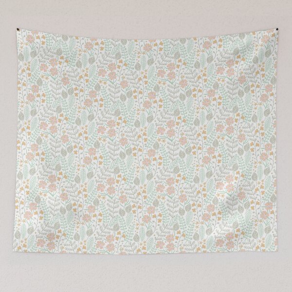 Item preview, Pastel Floral Pattern - Seamless Design designed and sold by designsbyreaia.