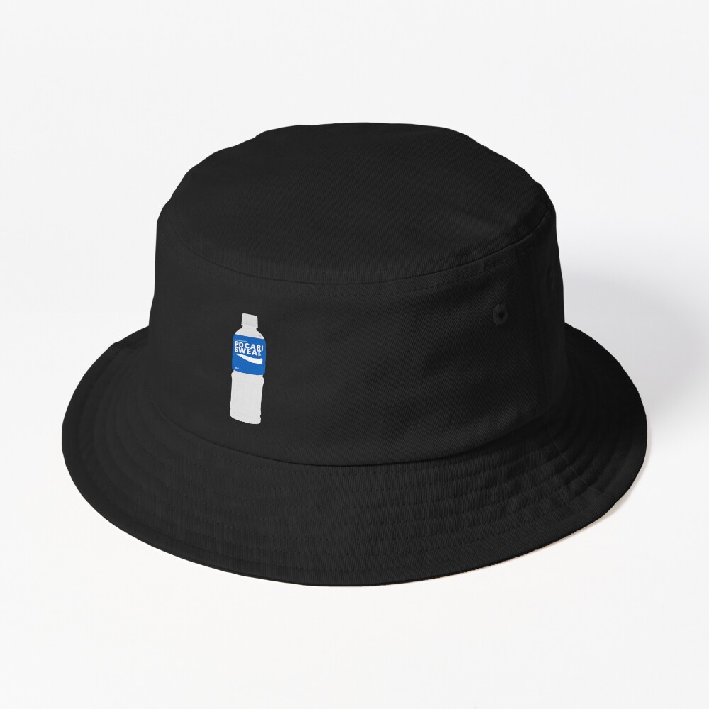 Pocari Sweat logo' Bucket Hat