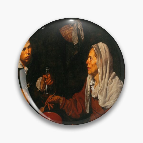 Item preview, Diego Velázquez Old Woman Frying Eggs 1618 designed and sold by Vitage-Art45.