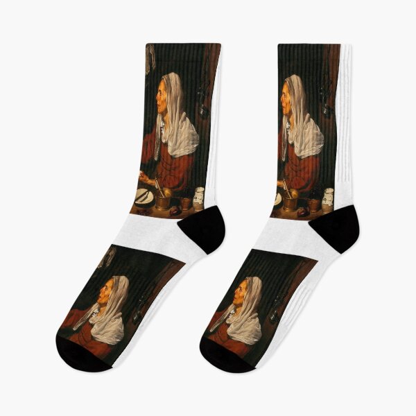 Item preview, Diego Velázquez Old Woman Frying Eggs 1618 designed and sold by Vitage-Art45.