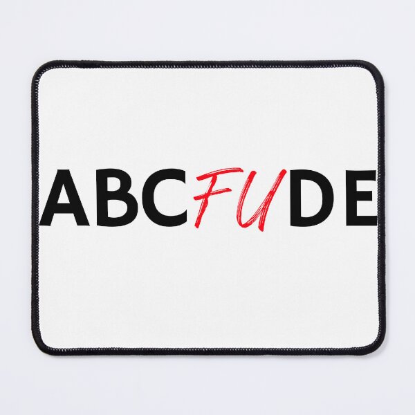Item preview, AbcdeFU designed and sold by Discendo.