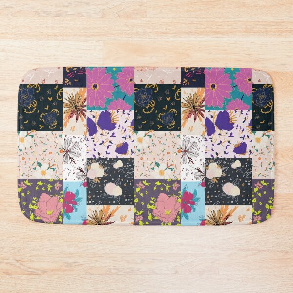 Item preview, Flowers patchwork designed and sold by Titi-Titi.