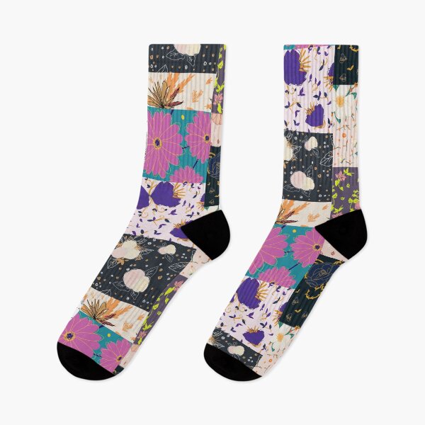 Item preview, Flowers patchwork  designed and sold by Titi-Titi.
