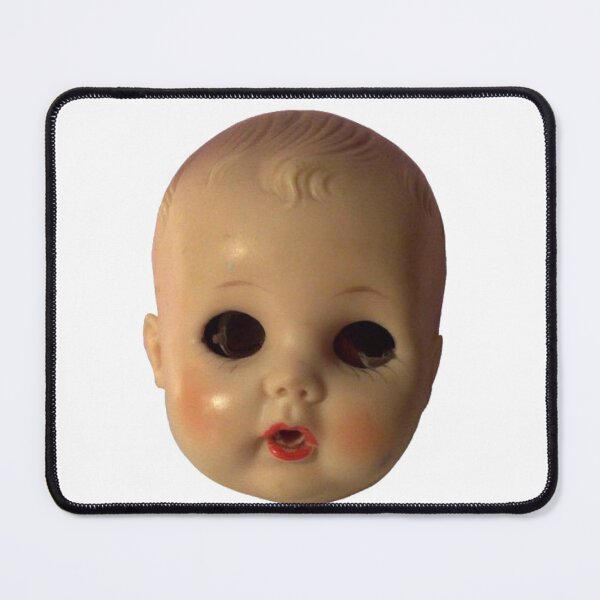Item preview, baby doll head creepy designed and sold by kathumphrey.