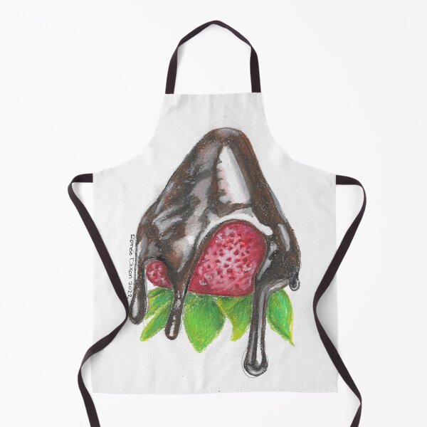 Item preview, Chocolate Dipped Strawberry designed and sold by ReneeDixonArt.