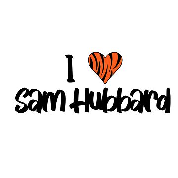 I heart Sam Hubbard | Kids T-Shirt