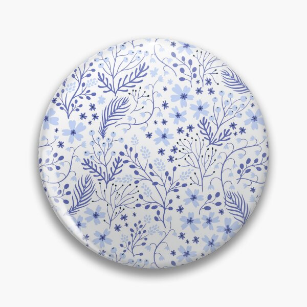 Item preview, Blue Floral China Pattern - Seamless Design designed and sold by designsbyreaia.