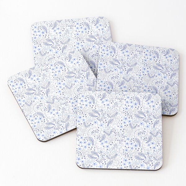 Item preview, Blue Floral China Pattern - Seamless Design designed and sold by designsbyreaia.