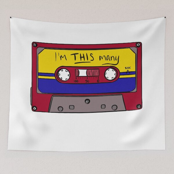 Item preview, I'm this many retro cassette design designed and sold by MGuyerArt.