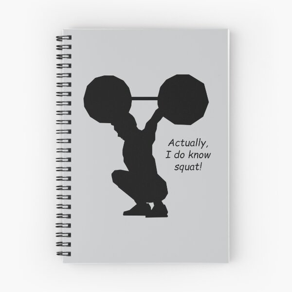 Item preview, Overhead Barbell Squat: "Actually, I do know squat!" designed and sold by SomeGuyLou.