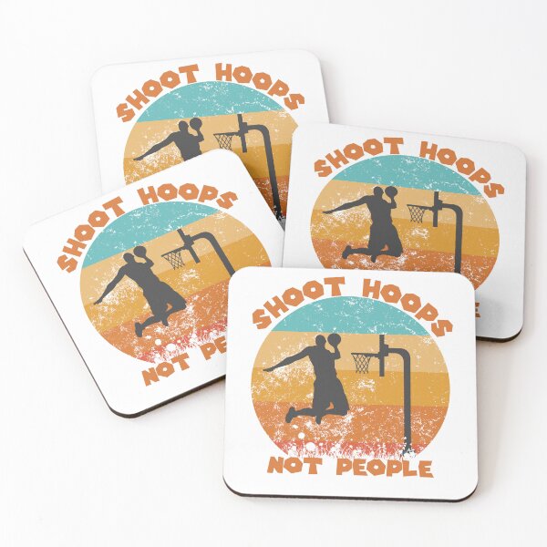 Item preview,  Shoot Hoops Not People Retro Vintage Sun designed and sold by SidhuKeet1.