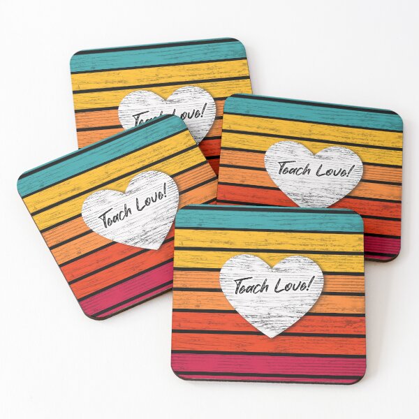 Item preview, Vintage Education Teacher Love Gear - Teach Love  designed and sold by CattlettArt.