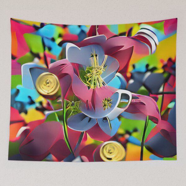 Item preview, Columbine Flower designed and sold by ybaltaci.