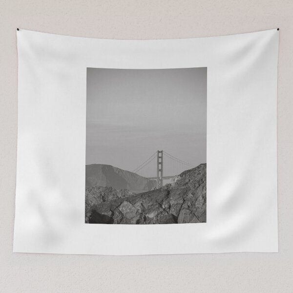 Item preview, Golden Gate Bridge, San Francisco, California - Black & White #2 designed and sold by ywphotos.