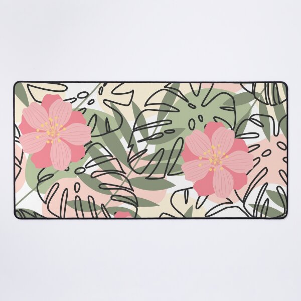 Item preview, Gorgeous Spring Floral in Pastel Pink and Green designed and sold by pugmom4.
